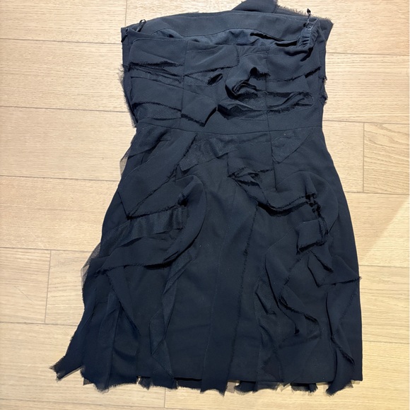 Zara Mini Ruffle Dress - Picture 3 of 4